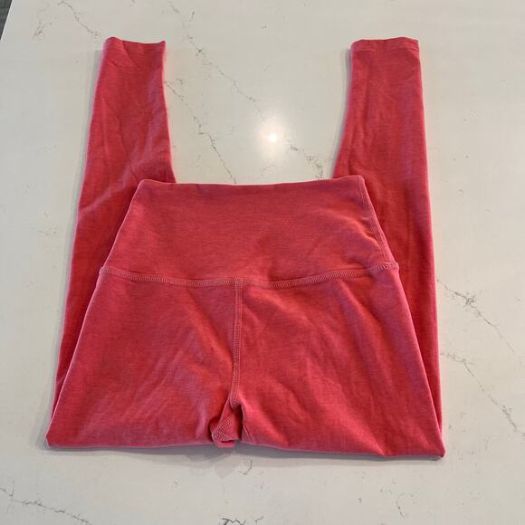 Beyond Yoga Spacedye Caught In The Midi High Waisted Leggings Pink Size Small - Picture 3 of 10